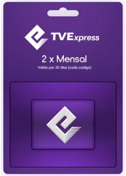 Gift Card TVE – Mensal (2 telas)